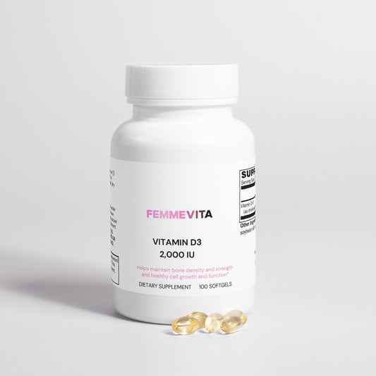 FEMMAVITA Vitamin D3 2,000 IU